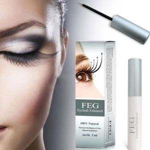 NEW FEG Eyelash Enhancer  100% Natural 3 ML